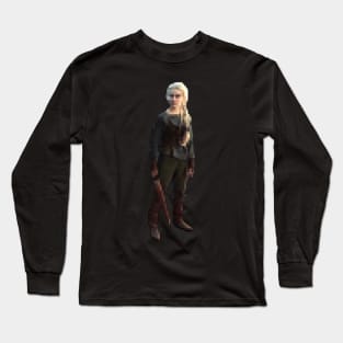 The Princess - Pixel Art Long Sleeve T-Shirt